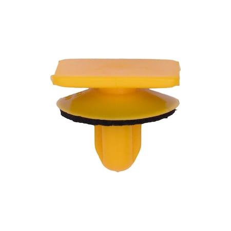 Auveco Hyundai Moulding Clip with Sealer, Yellow Nylon, 25PK 22013