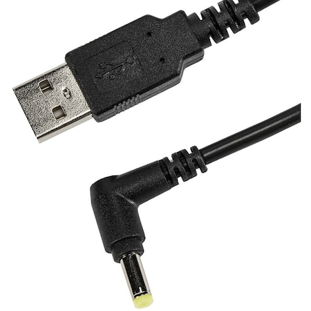 Socket Mobile AC4158-1955 4.9 ft. 7-600-700 Series USB A Male to DC Plug Charging Cable AC4158-1955