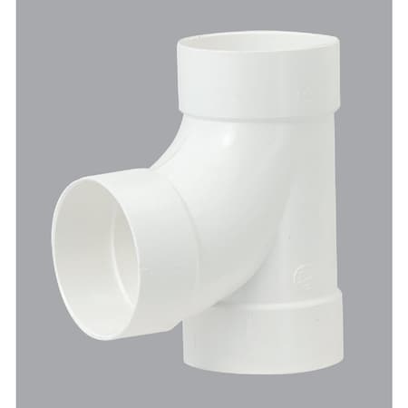 Ipex Sanitary Tee 6'' PVC Sewer and Drain Tee 414126BC