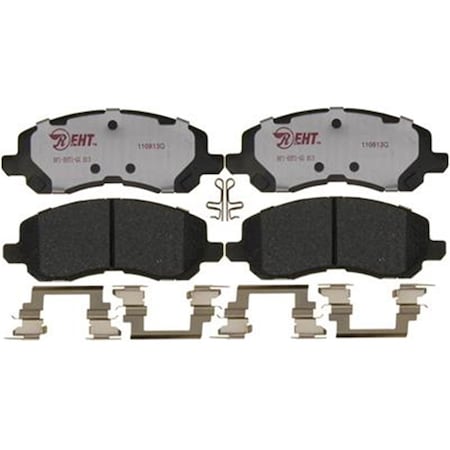 R/M Brakes RM Brakes EHT866H Brake Pad Set R53-EHT866H