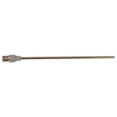 Omega Pt100 RTD Sensor Probe, M12 CONN, -30 degC to 350 degC (-22 degF to 622 degF), Class A per IEC60751 PR-22-3-100-A-M6-100-M12
