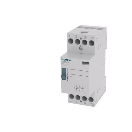 Siemens INSTA contactor 0/1-automatic with 3 NO contacts and 1 NC Contact for 230 V AC 5TT5031-8
