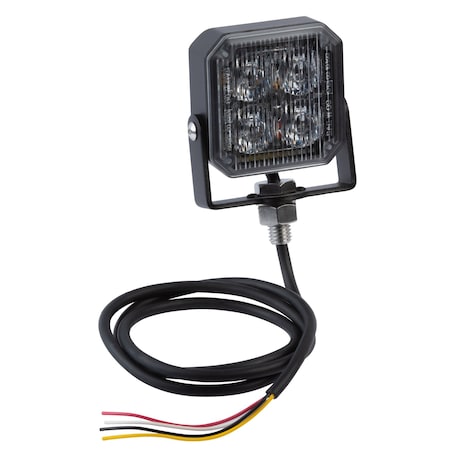 Grote Strobe Light, Blue, 12 to 24V DC 76795