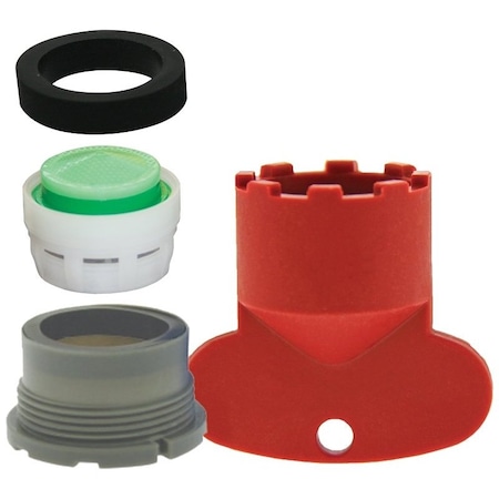 Plumb Pak Faucet Aerator Male, Plastic, 15 gpm PP800-223LF