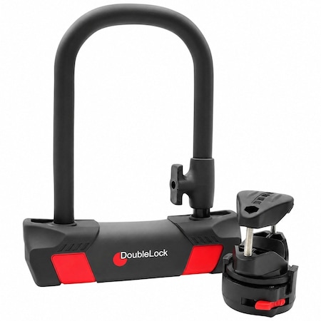 Doublelock KODIAK, Heavy Duty Steel All-Weather Compact U-Lock 200-130A