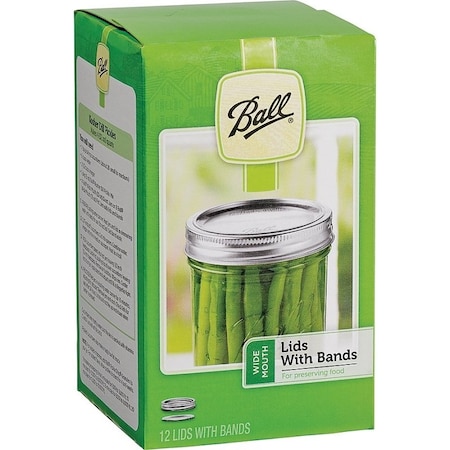 Ball Bands W/Dome Lids 40000ZFP