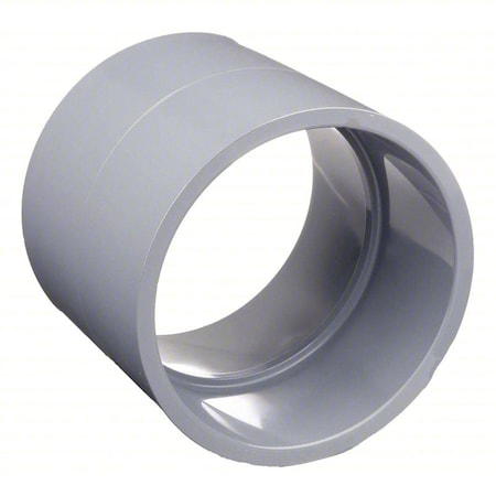 Zoro Select CPVC Coupling, Schedule 80, 8" Pipe Size, Socket 9829-080