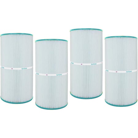 Hurricane Premium Pool Filter Cartridge - Replacement for Pleatco PCC60, Unicel C-7469, 4PK HF7469-04