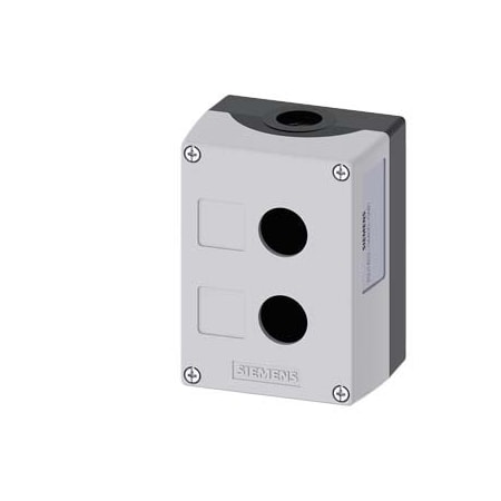 Siemens Enclosure for command devices, 22 mm, round, Enclosure material 3SU1802-0AA00-0AB1
