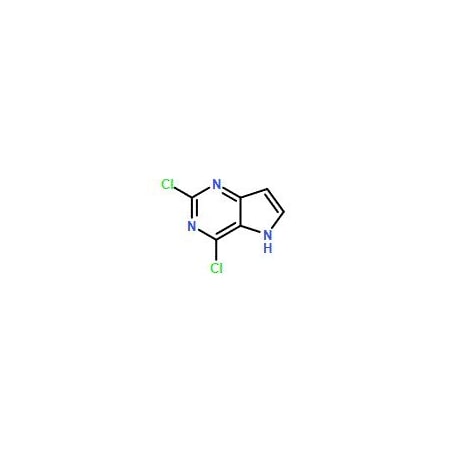 Ak Scientific 2, 4-Dichloro-5H-pyrrolo[3, 2-d]pyrimidine (1g), CAS 63200-54-4 W7523-1g