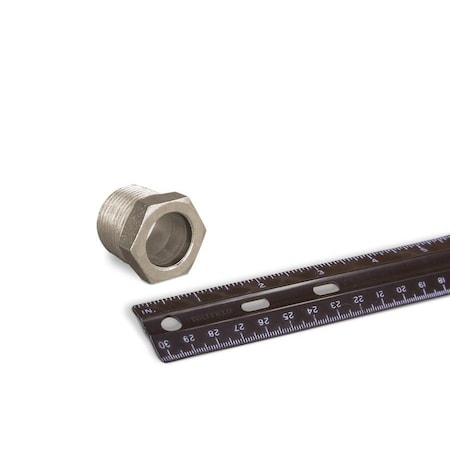 Oil-Rite Fused Window Sights - 3/4in. NPTF, 1 1/16in., None, Not Applicable, 25/32in. A2890-4