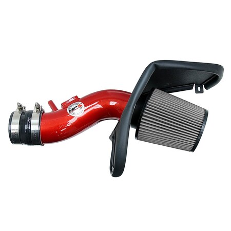 Hps Performance Air Intake Kit with Heat Shield, Red, 827-621R