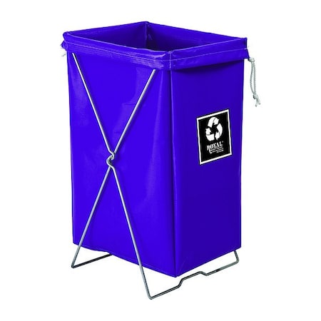 Royal Basket Trucks Hamper, 100 lb Capac., 17" L G00-PPX-EBK