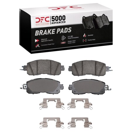 Dfc 5000 Advanced Disc Brake Pad Set,  1551-1650-01