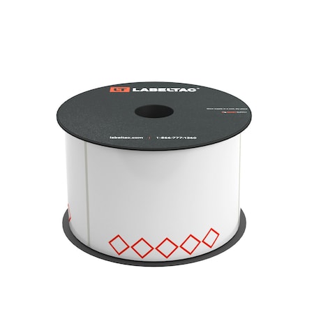 Labeltac GHS Die-Cut Labels, 4 and Pro Model 3in x 4.5in, 200 labels, 5 Diamond LT34GHS5-V2
