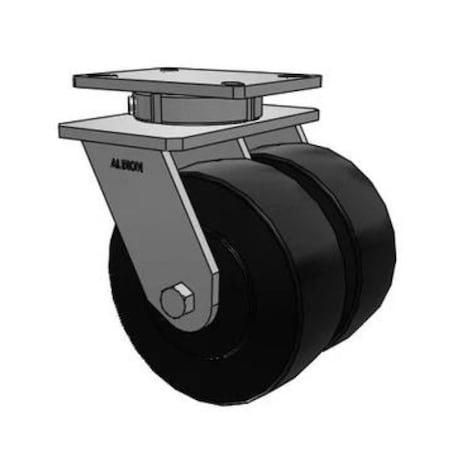 Albion dual-wheel-kingpinless-Caster-8x3 415NX08528S