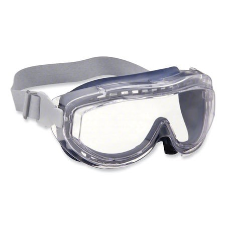 Uvex Flex Seal OTG Goggles, Clear Anti-Fog Lens, Navy/Gray Frame S3400HS