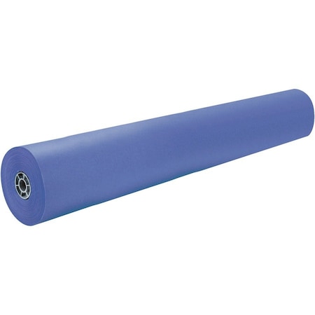 Pacon Corporation Pacon Rainbow Colored Kraft Duo-Finish Paper, 36"W x 1000'L, Royal Blue 63200