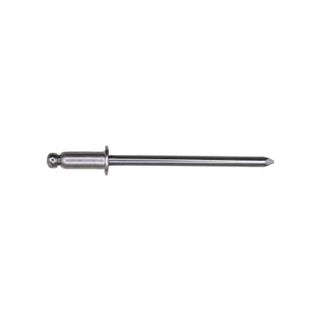 Auveco Panel Rivets 1/8in Diameter 3/16in-1/4in Grip Stainless Steel- Ford, 100PK 11104