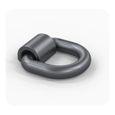 Austin Hardware D-RING + CLIP WELD ON 1.00 INCH 47000 LBS PLAIN LR-1000-R1-FC1