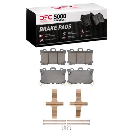 Dfc 5000 Advanced, Disc Brake Pad Set,  1551-2532-01