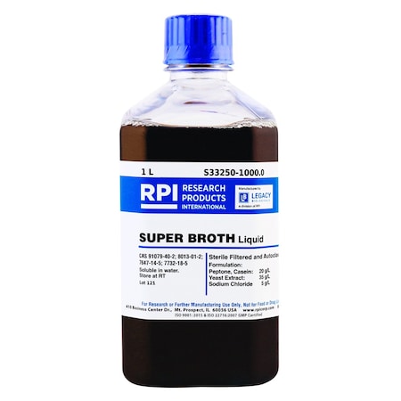 Rpi Super Broth, Liquid, 1 Liter S33250-1000.0