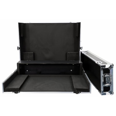 Deejay Led Fly Drive Case For Yamaha CL5 64CH Digital Mixing Console w/Wheels BLACK Color TBHYAMCL5DHW