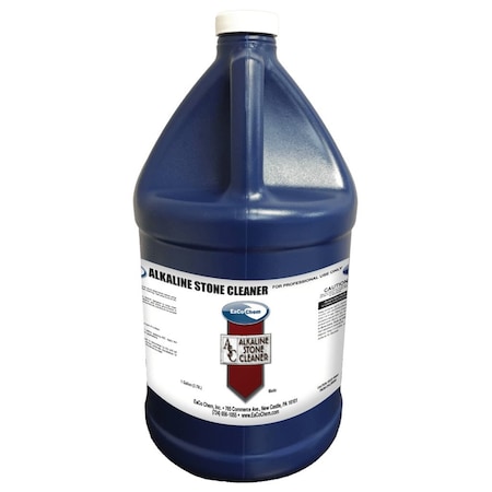 Eaco Chem Alkaline Stone Cleaner 1 Gallon - Removes Stubborn Deposits from Multiple Substrates. All-Purpose C ASC1g