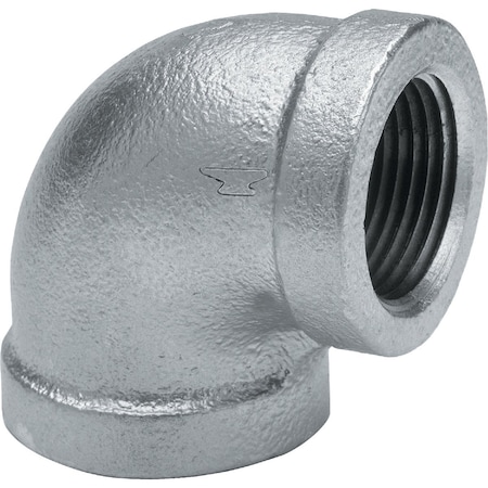 Anvil 3/4'' 90 Deg. Galvanized Elbow, 1/4 Bend 8700124202