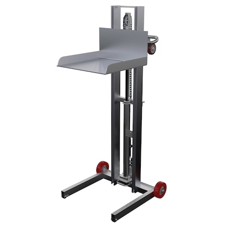 Vestil Alum Low Profile Lift Steel Wheel 50", Load Cap. 400 lb. ALLPH-500-FW