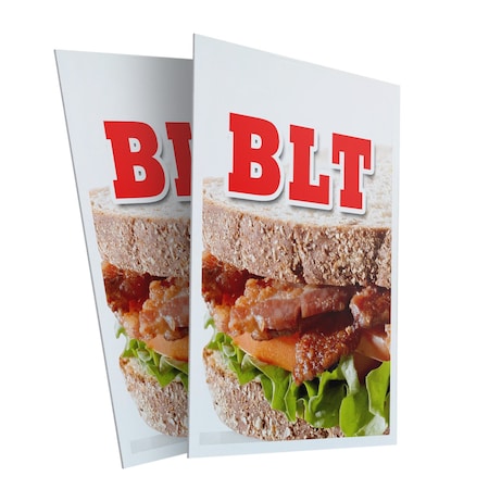 Signmission Blt, Plastic Signs Only 24 Inch x 36 Inch, Corrugated Plastic, 2PK CSB-2436-2PACK-Blt