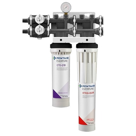 Pentair Everpure Water Filtration System, 1/2 in, MNPT 170-52081-75