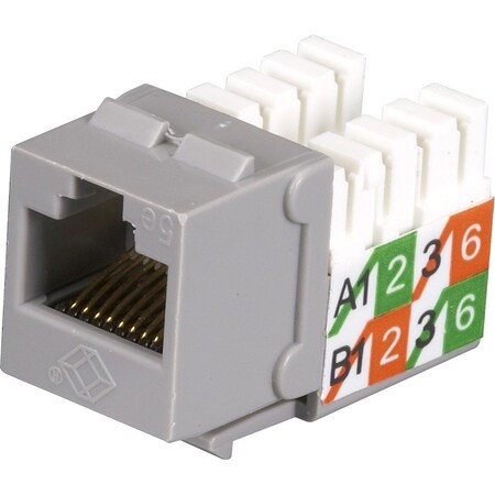 Black Box Gigabase2 Cat5E Jack, Universal Wiring, FMT923-R2