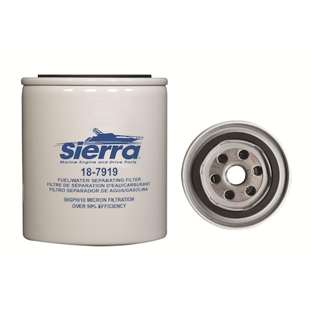 Sierra International 18-7919 Fuel Water Separator Filter for Racor Yamaha Engine SR18.7919