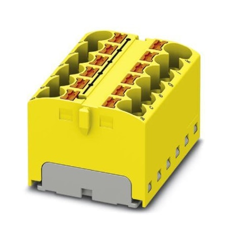 Phoenix Contact PTFIX 12X4 YE Distribution block 3273818