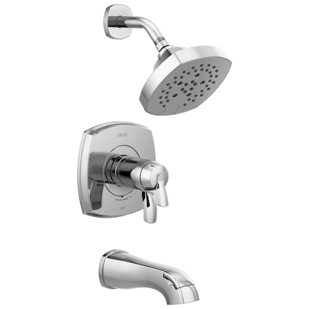 Delta Stryke 17 Thermostatic Tub and Shower Only Lumicoat Chrome T17T476-PR