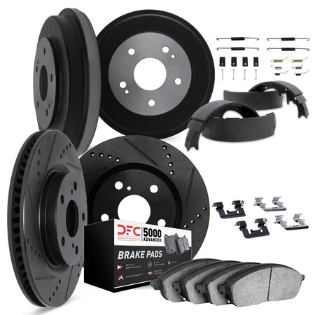 Dynamic Friction Co DFC Brake Kit 8514-76108