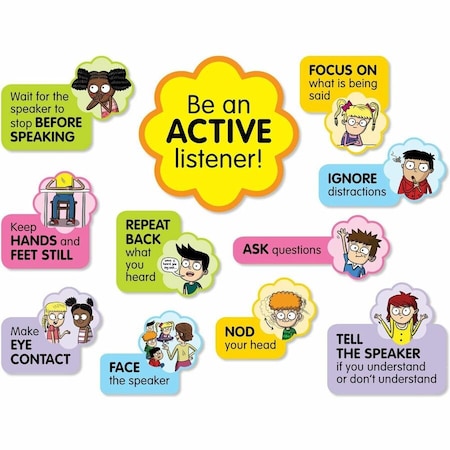Scholastic K - 5 Active Listening Board Set, 10PK 1338344838