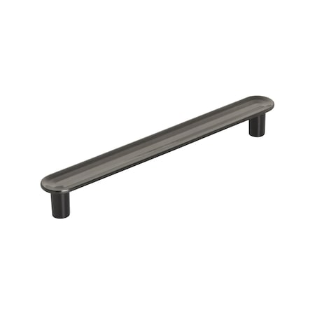 Amerock Concentric 5-1/16 in 128 mm Center-to-Center Gunmetal Cabinet Pull BP36831GM
