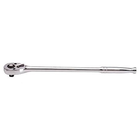 Kt Pro 10" Drive 1/2" Drive Reversible Ratchet Polish with Quick Release, Chrome Molybdenum Alloy Steel C4462-10P