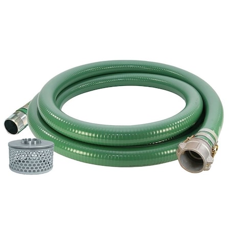 Abbott Rubber Hose Suction Pvc 2X20 Qcxstrnr 1240-2000-20-CN-S