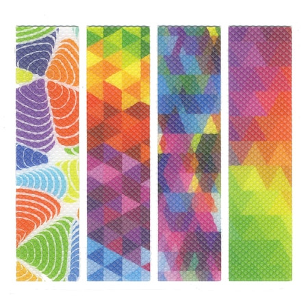 The Pencil Grip Zen Strips, Bumpy Brights Set 3, 40PK TPG-85640