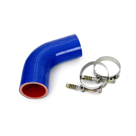Hps Performance Silicone Transmission Oil Cooler Coolant Hose Volvo Mack MP7 Engine Trucks 57-1718-BLUE