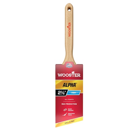 Wooster Alpha 2-1/2'' Angle Sash Paint Brush 4231-2 1/2