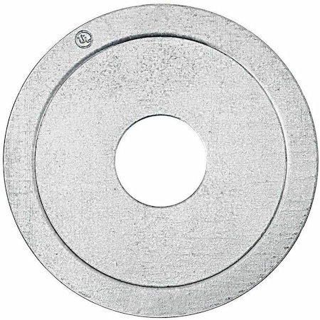 Dottie Conduit Fitting Reducing Washer, 3 in x 1 in, Steel, Pre-Galvanized, Red RW83