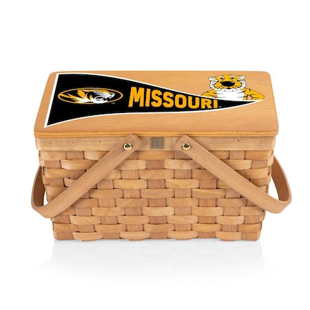 Picnic Time Family Of Brands NCAA Mizzou Tigers Poppy Personal Picnic Basket 124-00-299-394-0