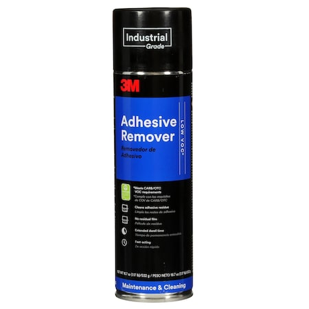 3M Adhesive Remover, Clear, 18.7 oz, Aerosol Can 62-4883-4930-9
