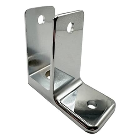 Hadrian PilasterWallBracket, Zamac, Chrome 604110