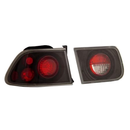 Strike3 Taillights Black ST1672372