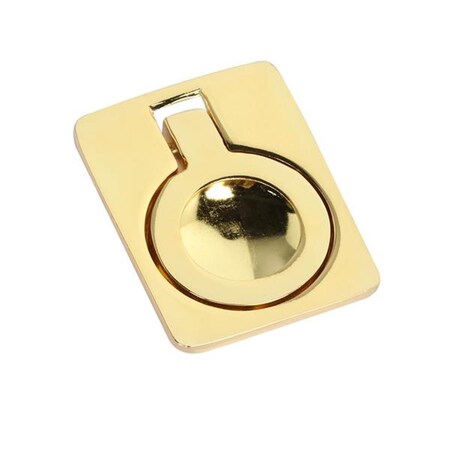 Utopia Alley Kent Drop Ring Cabinet Pull Polished Gold 1.6 inch HW299PLGD021